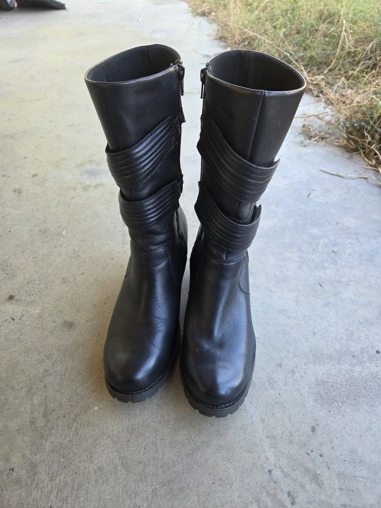 Harley Davidson Men’s Long Riding Boots - Size 11M, $70 OBO
