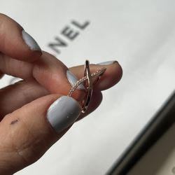 Beautiful rose Gold 14k I Infinity Rings 