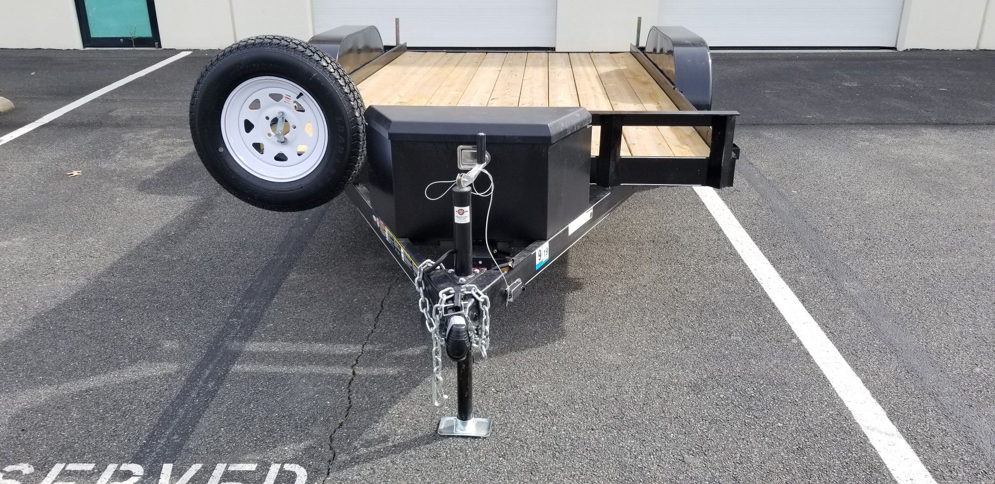 Carry-On Tandem Trailer 7X14CH1BRK