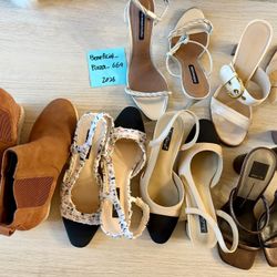 Women Designer Shoes Boots Flats Heels New $15-$35
