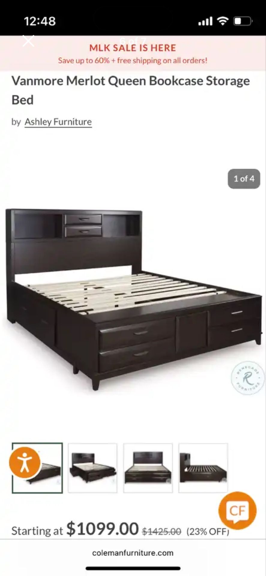 Queen Bed + mattress