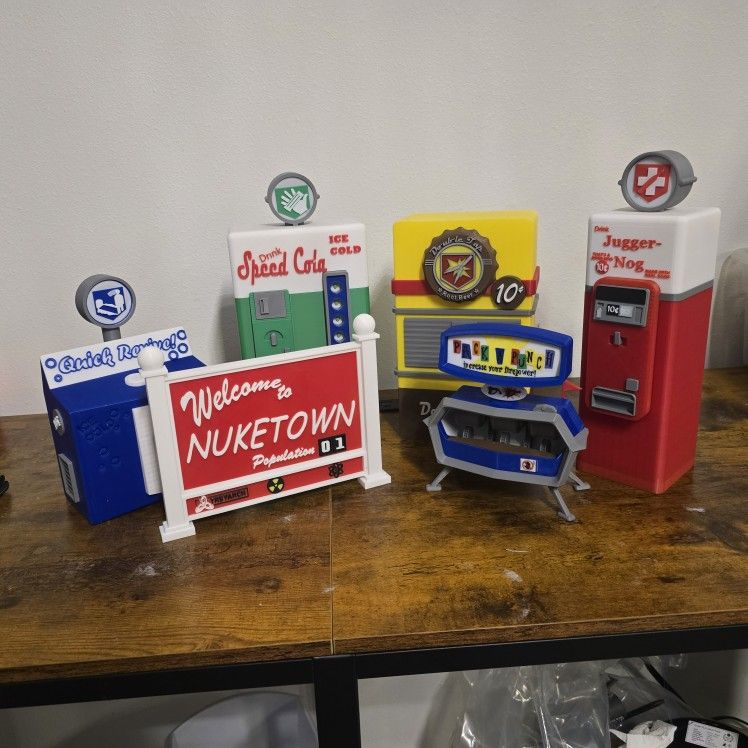 3D Printed Call of Duty Zombies Perk Machines