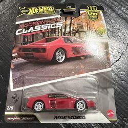 Hot wheels Ferrari testarossa premium