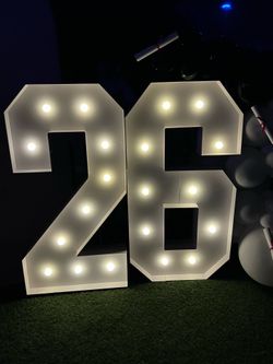 Marquee numbers