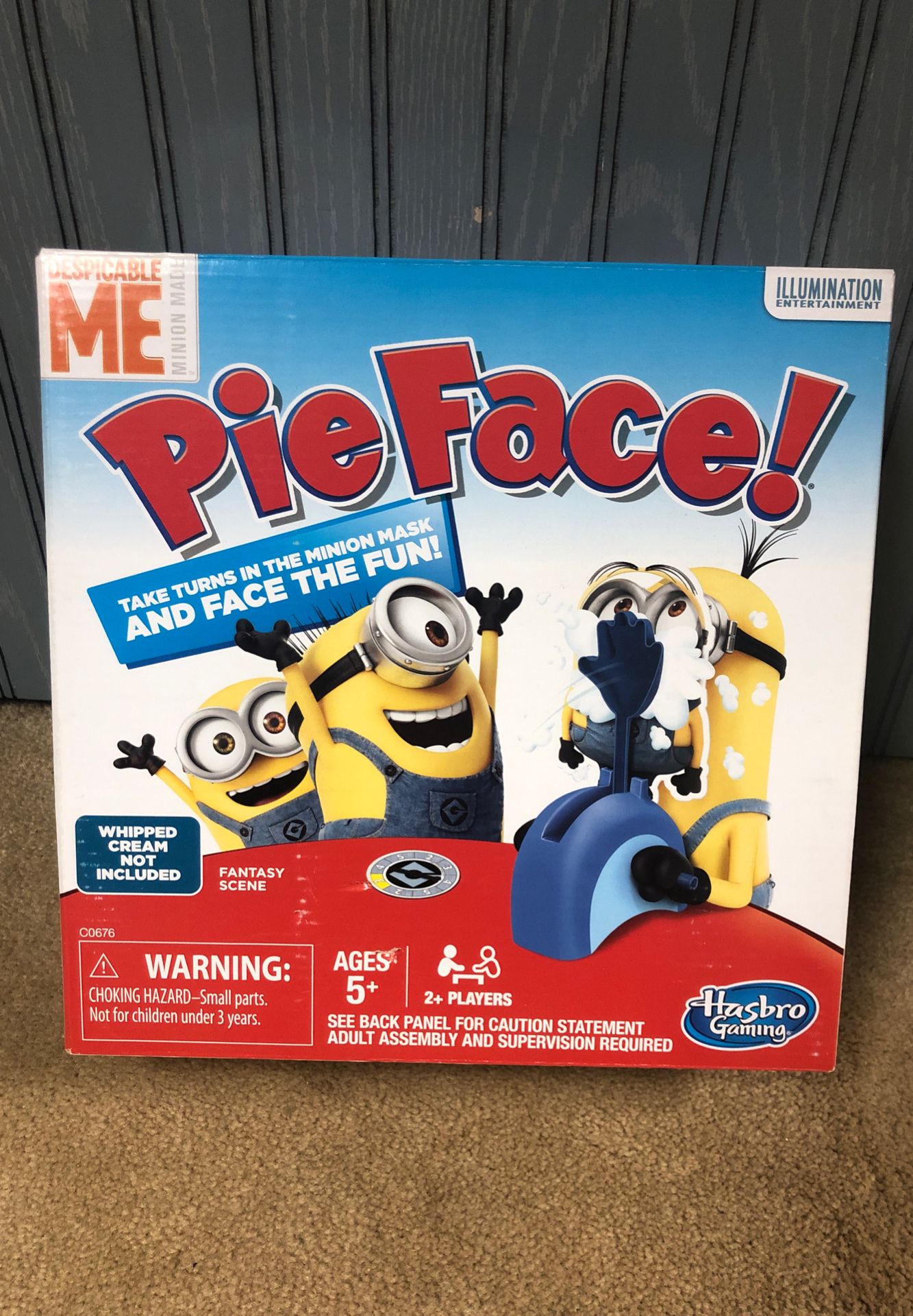 Brand new Pie Face! Kids game