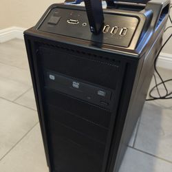 Desktop PC Custom Built W/ Monitor, Keyboard And Mouse