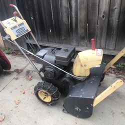 Craftsman 24” Snow Blow Runs Great