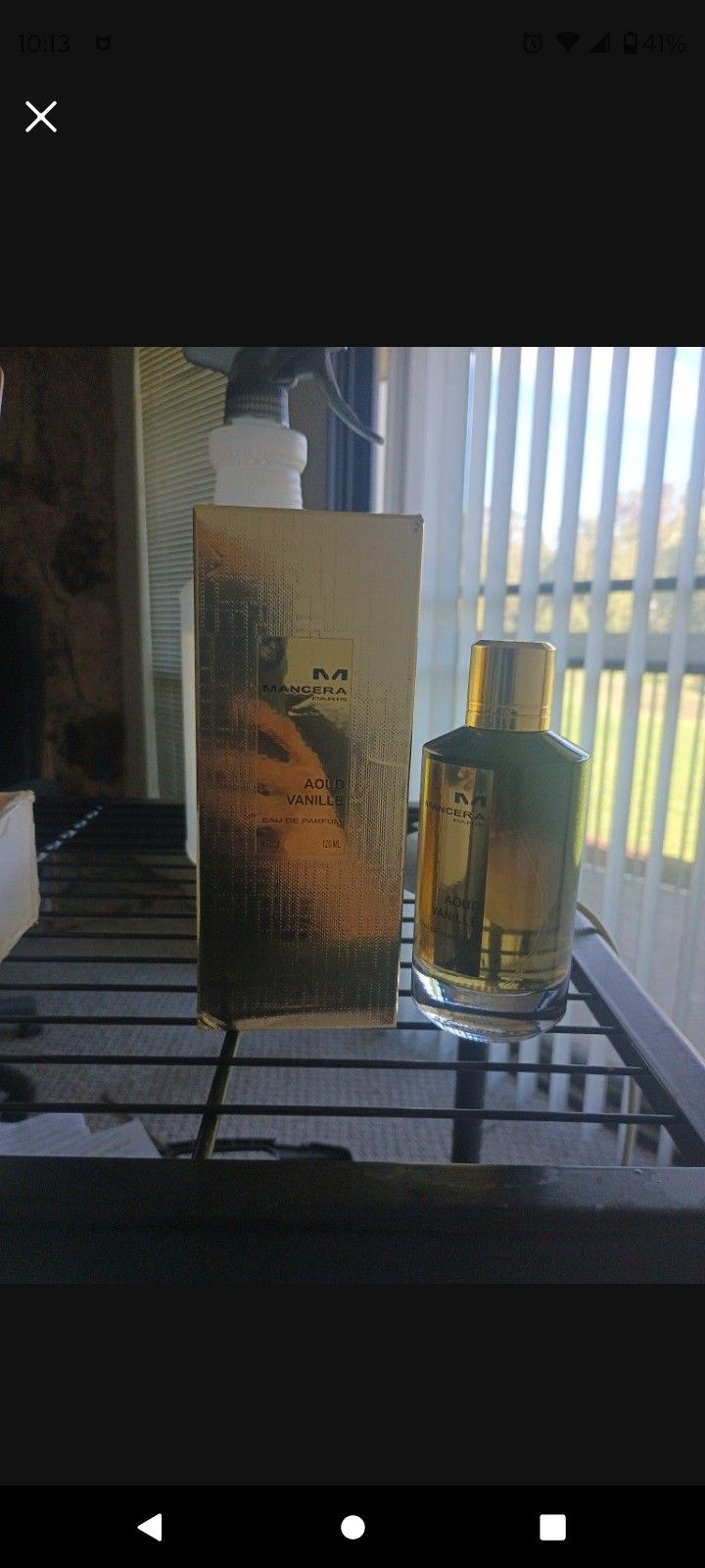 Cologne Perfume Fragrance Mancera Aoud Vanille