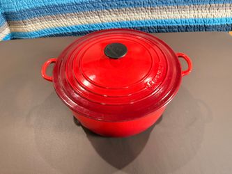 Le Creuset 9 quart qt #30 Dutch Oven Made in France Enameled Enamel Cast Iron
