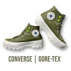 Converse Chuck Taylor GORE-TEX Lugged Winter High Top Dark Moss | W 7 | EUR 37.5