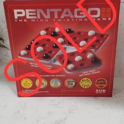 Pentago The Mind Twisting Game- Multiple Award Winner! Complete Game

Product details
Pentago is a fun, challenging and multiple award winning strateg