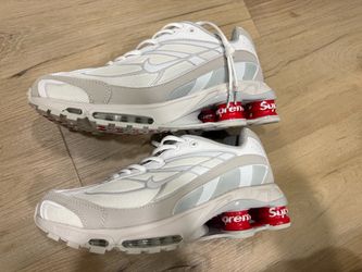 Supreme x Nike Shox Ride 2 White Size 9.5 DN1615-100