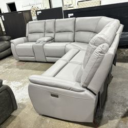 100% Electric Sectional