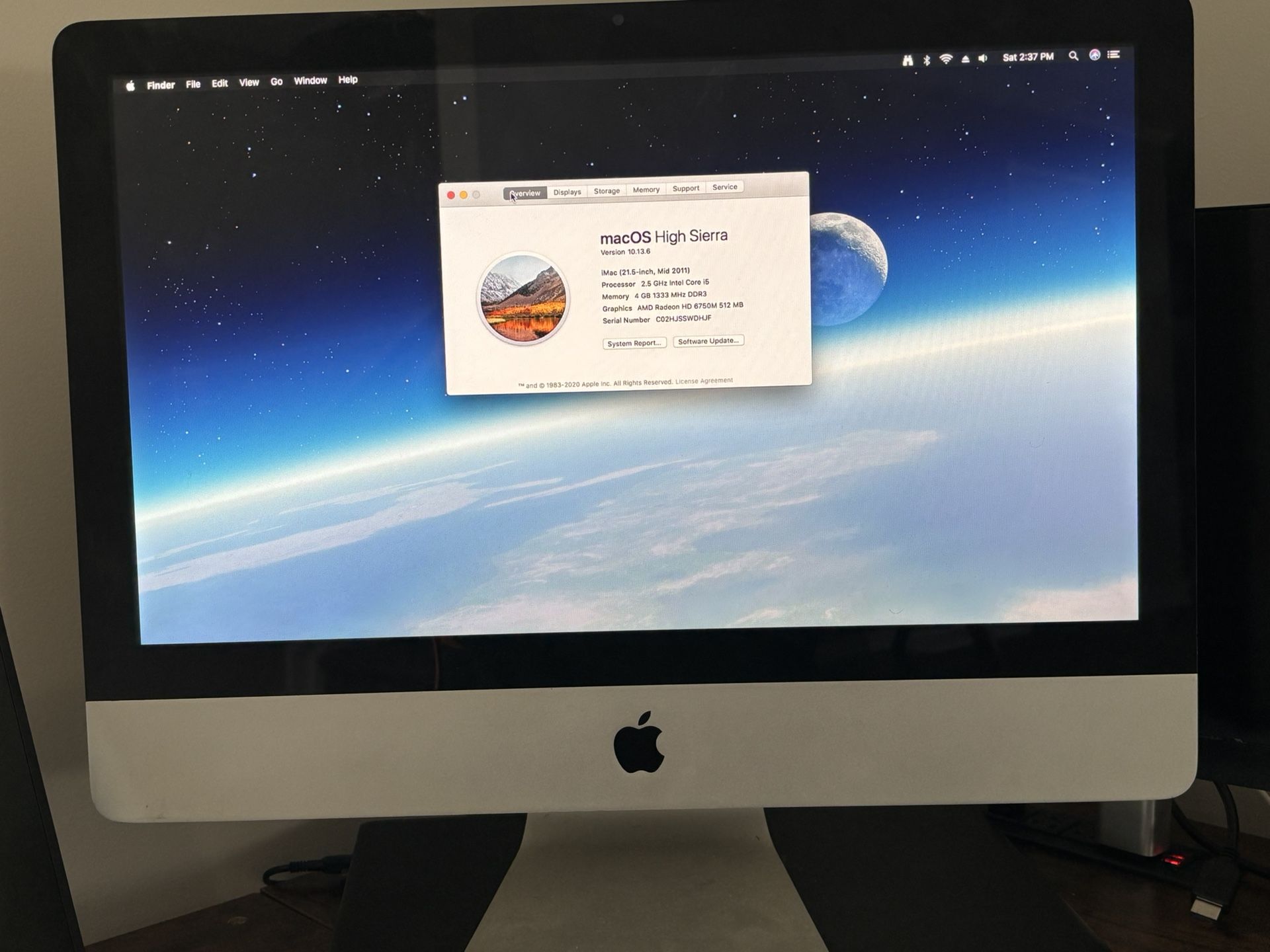 2011 iMac 21.5