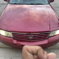 2003 Classic Red Cadillac Seville STS