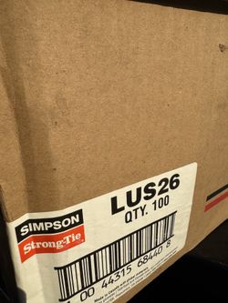 2x6 or 2x8 hangers