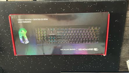 iBUYPOWER Chimera KM7 RGB Gaming Keyboard + Gaming Mouse Combo