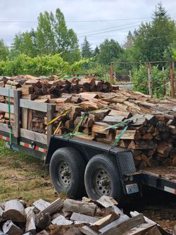 Dry seasoned firewood