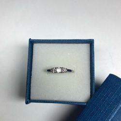 White Gold Diamond Ring
