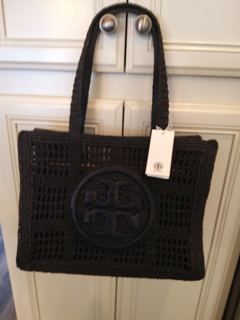 Tory Burch Ella Crochet Tote 