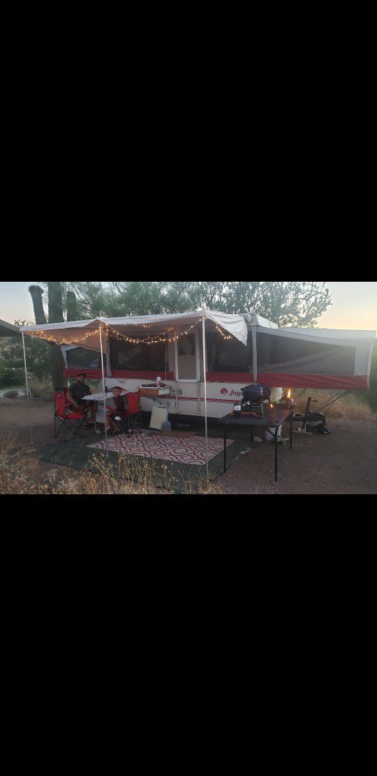 1996 Jayco Pop Up With AC Trailer Camper