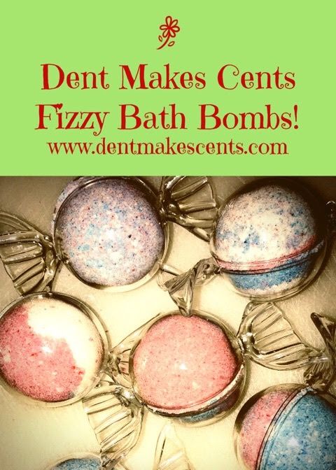 Fizzy bath bombs