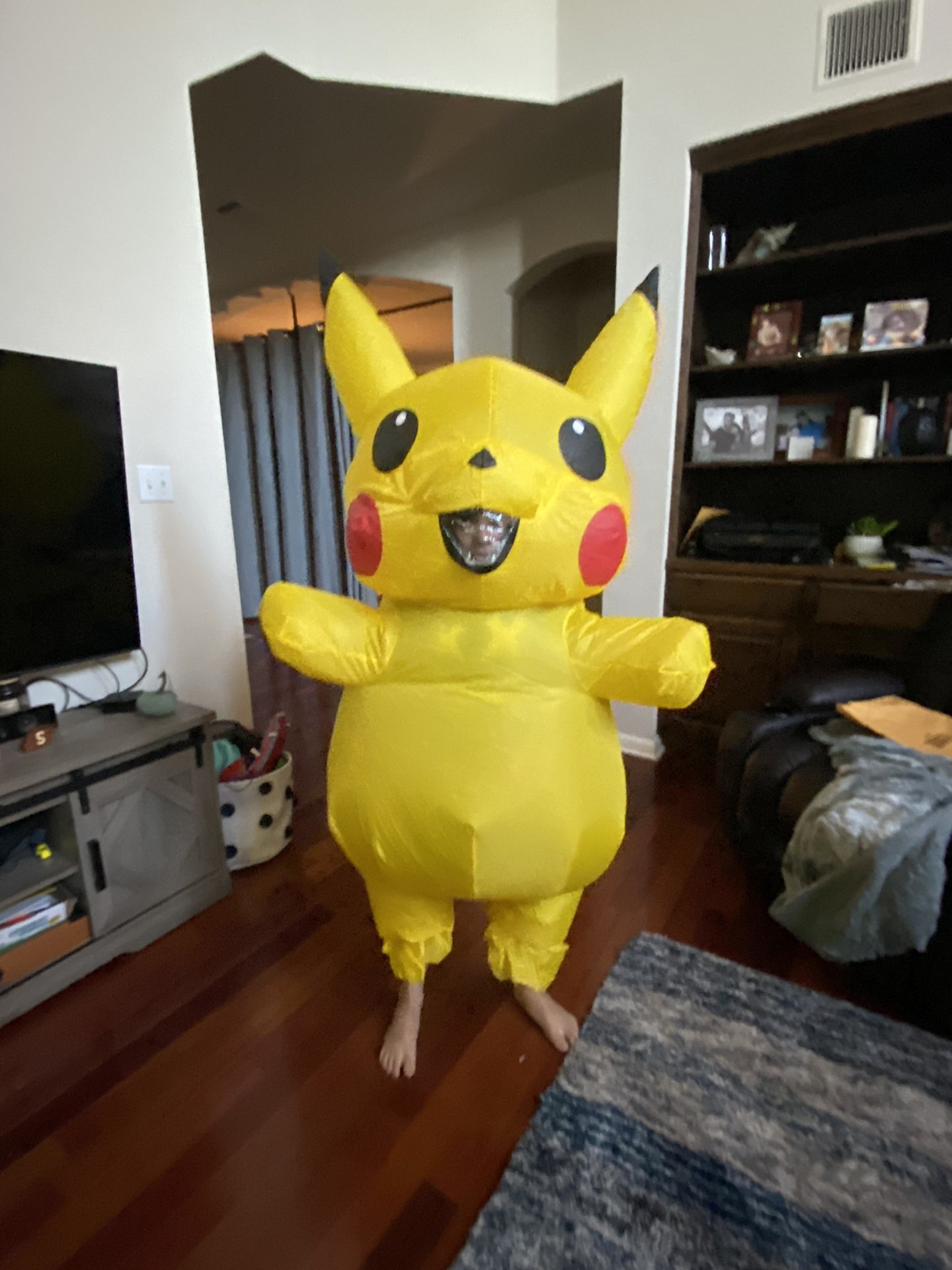 Inflatable Pikachu Costume