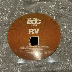EDC Las Vegas RV Camping Pass