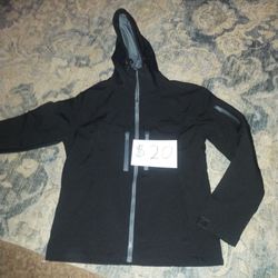 Black ski jacket