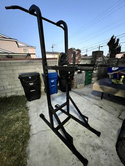 Pull-up Dip Push-up Work Out Machine 