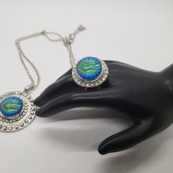 Gators Ring & Necklace 