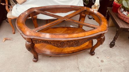 Vintage Italian style decorative coffee table