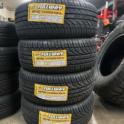 215/55R16 FOUR NEW TIRES WITH FREE ALIGNMENT 