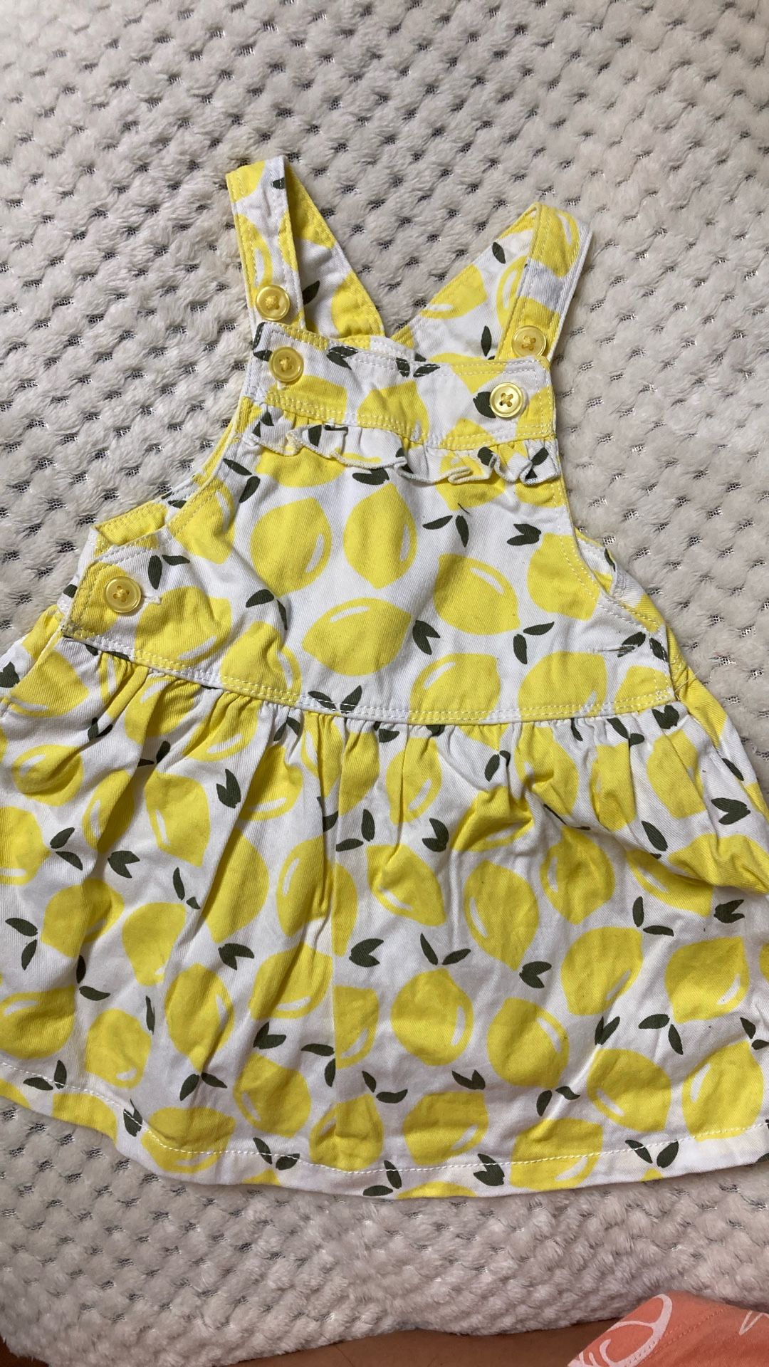 Yellow Lemons 🍋 Toddler Dress
