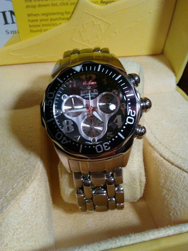 INVICTA Men's Diver Lupah Collection Chrono Watch 3209
