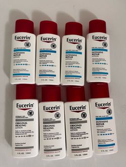Eucerin lotion 5oz each , all 8 for $20