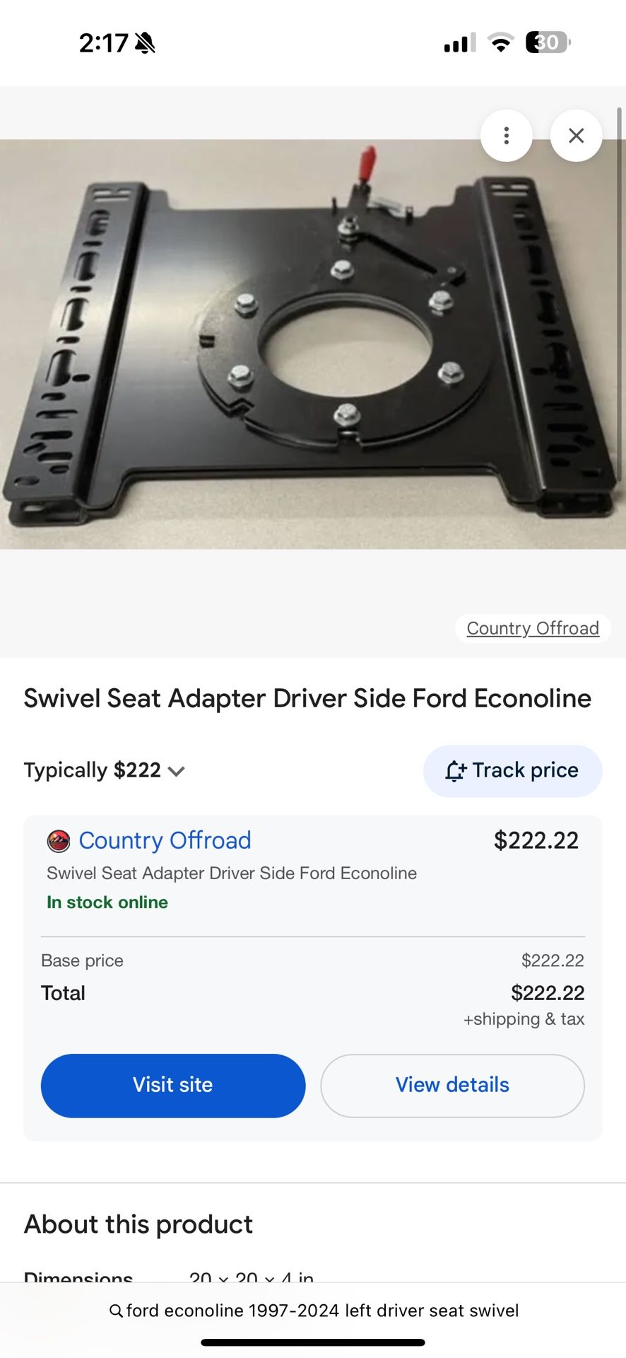 1(contact info removed) Ford Econoline E150,E250,E350, E450 SEAT swivel