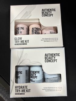 NEW AUTHENTIC. BEAUTY CONCEPT 3 PIECE HAIRCARE SET $10 each!