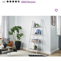 ClosetMaid Industrial 4-Tier Ladder Bookcase