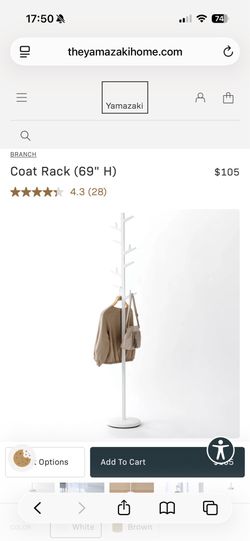 YAMAZAKI Coat Rack