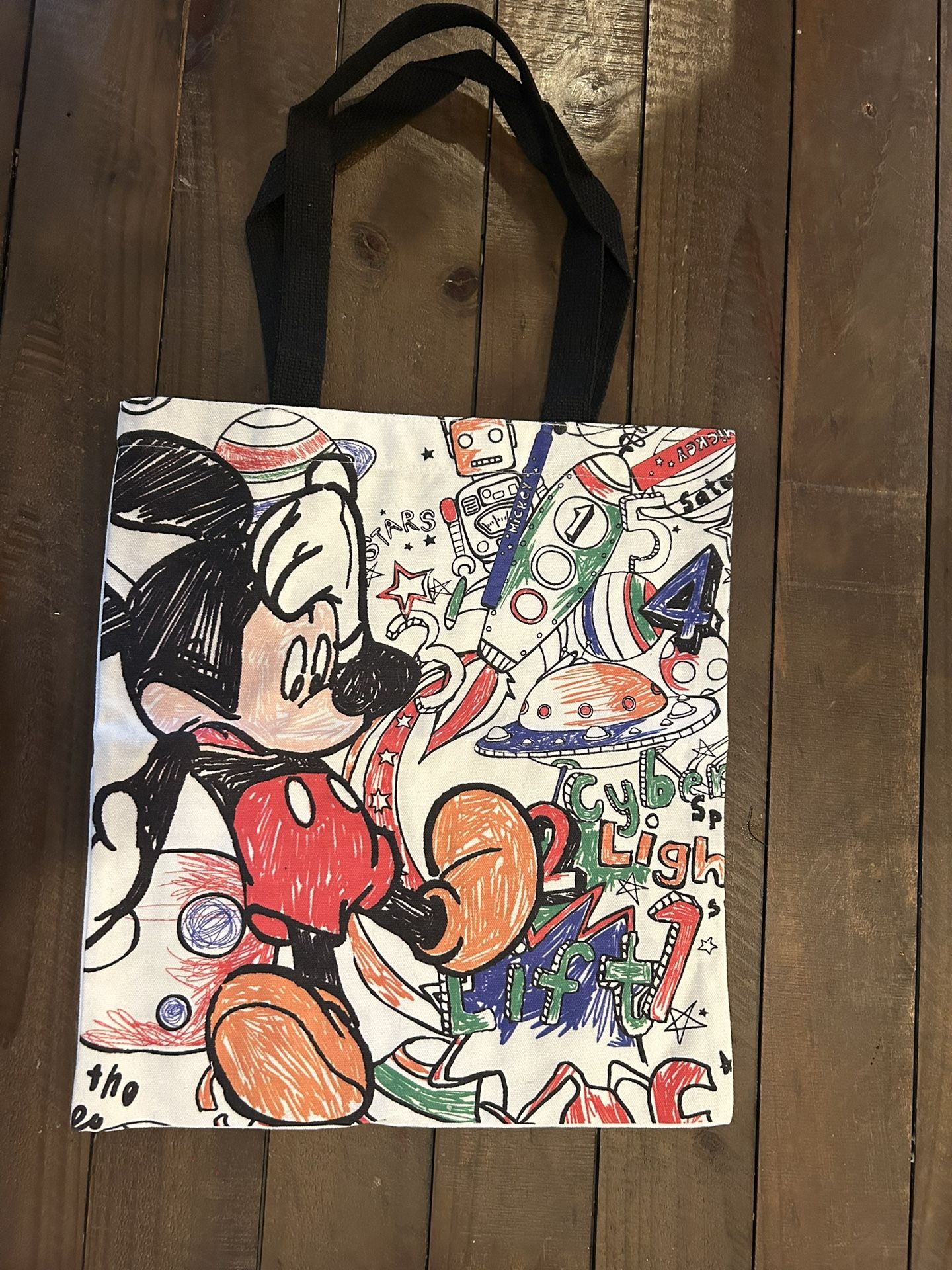 Mickey Mouse Tote Bag Canvas 