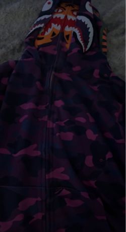 Purple Bape hoodie