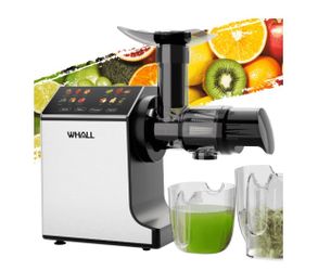 Whall touchscreen cold press slow juicer machine