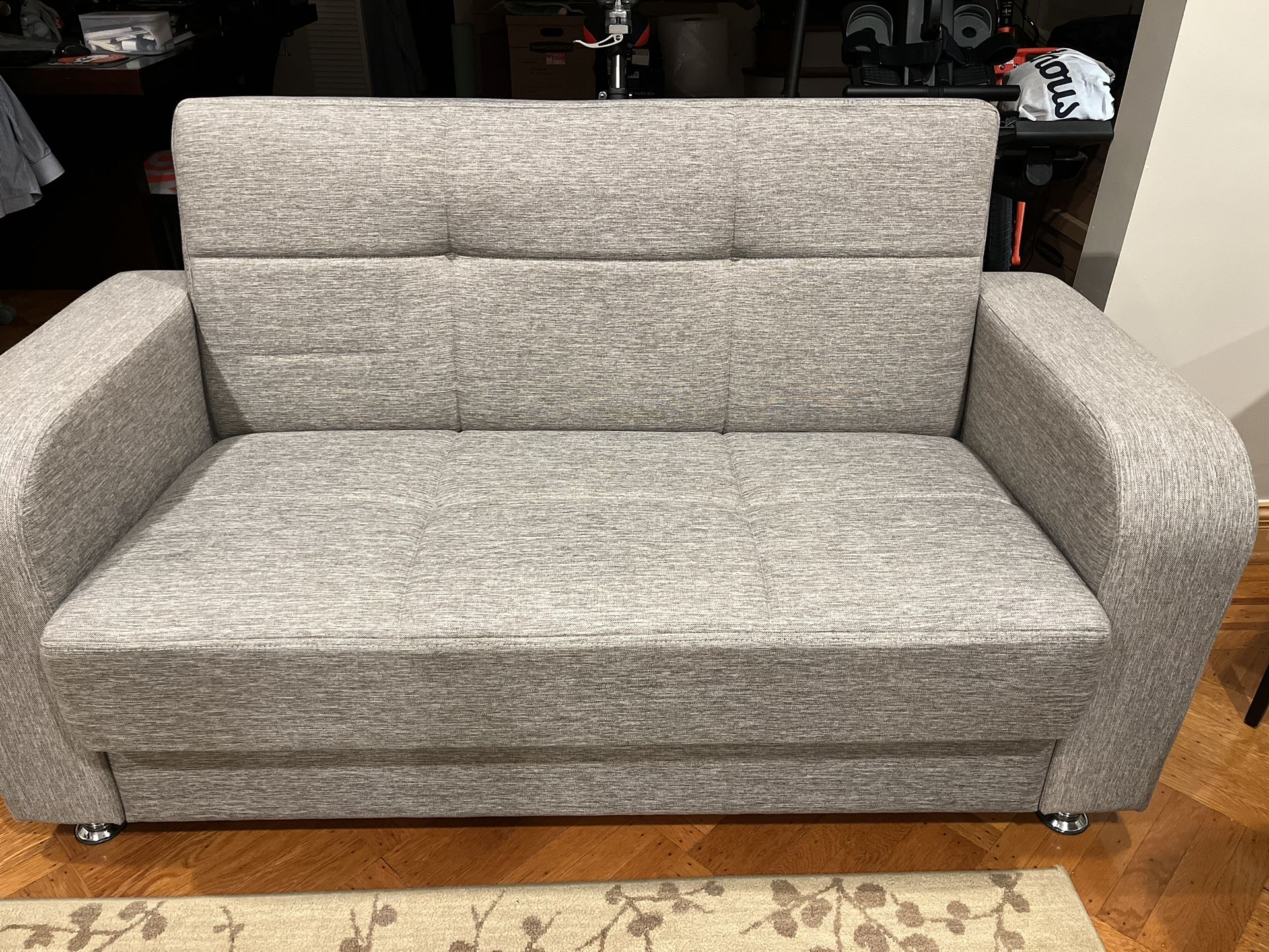 Sofa and Love Seat With Storage