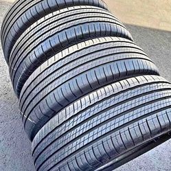 235 55 20 Vendo Set De Llantas Michelin Con Excelente Condiciones Las 4 ✅
