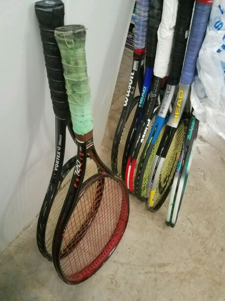 Prince and Head Tennis rackets