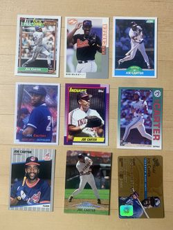 Gary Carter Baseball Cards (9 Cards)
