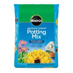 3 x Moisture Control Potting Mix Soil 25 qt. For Container Plants, Protects Against Over- and Under-Watering