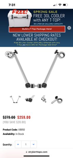 Stryker Ttop Stabilizer