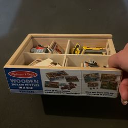 Melissa&Doug Wooden Puzzle Only $2